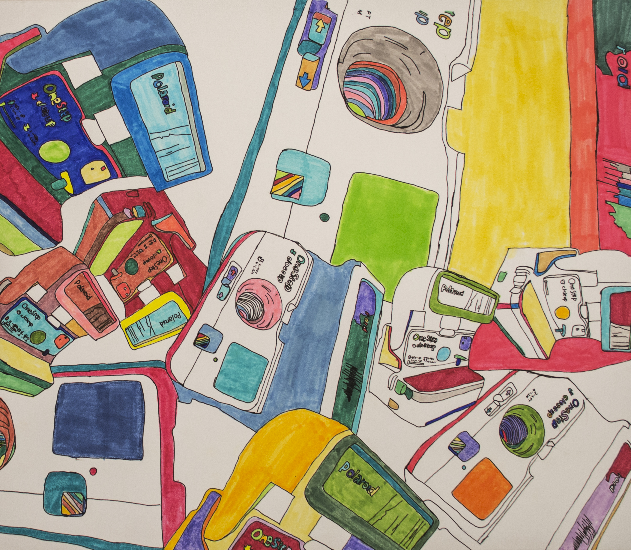 brock contour pop art