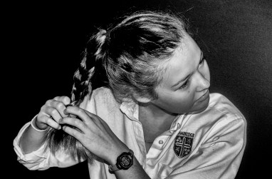 Beginning formal studio portrait Claire Nowlin The Cambridge School of Dallas Dallas Tx Instructor, Brenda Robson